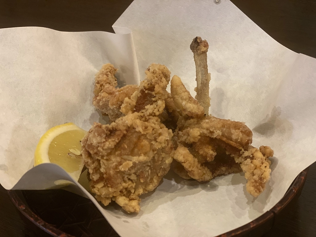 サクサクの揚げ物